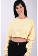 Bluza Dama Only Onlsimone Micro O-Neck Yellow